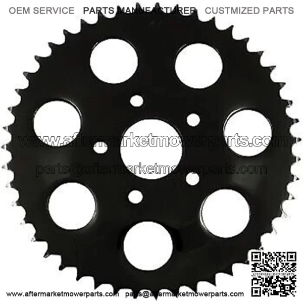 1210-1832 Black Rear Wheel Sprocket 46 tooth