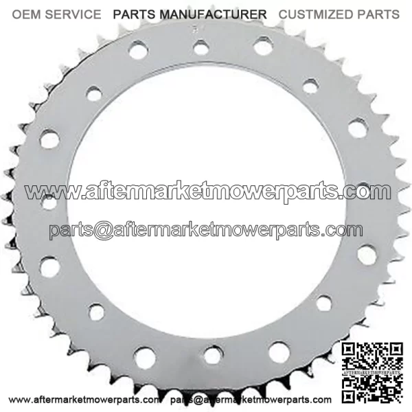 1210-2668 Chrome 51-Tooth Rear Sprocket