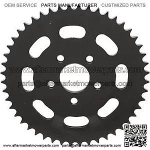 1210-1841 Black Rear Wheel Sprocket 48-Tooth
