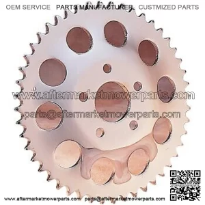 DS-325359 Rear Wheel Sprocket 51-Tooth - Chrome