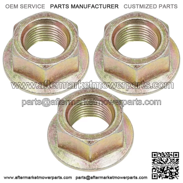 38" 42" Deck Spindle Blade Nuts for Cub Cadet 208 2130 2135 2140 2145 2150 2155