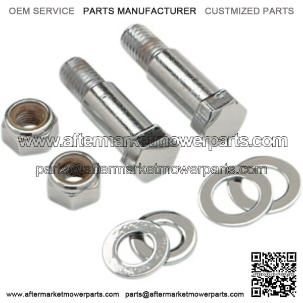 Gardner Westcott Chrome Shoulder Bolts Softail Shock Mounting Kit Harley 2000-17 (For: Harley-Davidson)