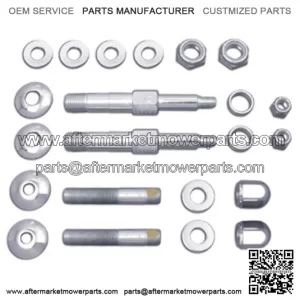 AEE Shock Stud Kit Set Chrome Upper Lower Harley Touring Softail 73-84 (For: Harley-Davidson)