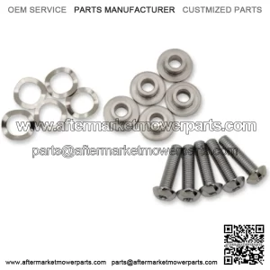 Front Brake Rotor Hardware Bolts Washers Enforcer Harley Touring Bagger Wheel (For: Harley-Davidson)