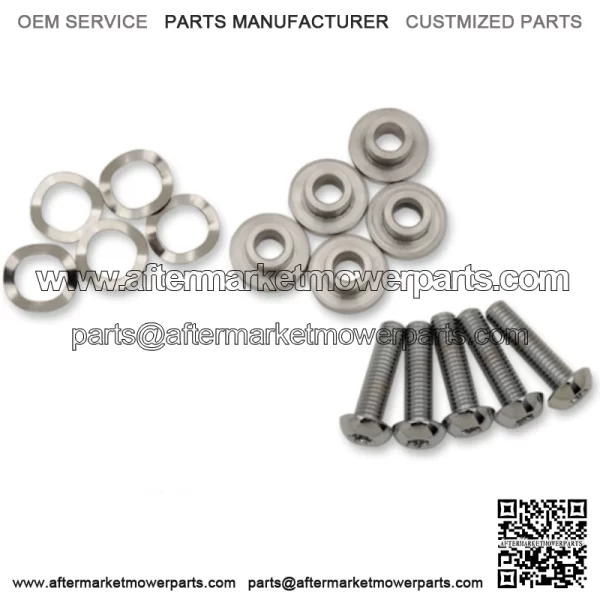 Front Brake Rotor Hardware Bolts Washers Enforcer Harley Touring Bagger Wheel (For: Harley-Davidson)