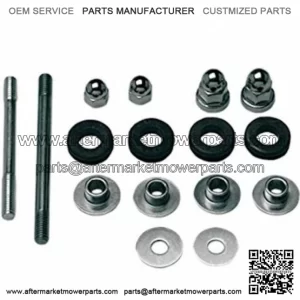 Colony Gas Tank Mounting Kit Hardware 96-2003 Harley Sportster XL Chopper Bobber (For: Harley-Davidson)