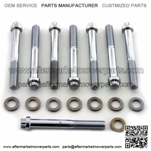 Colony Cylinder Head Bolt Bolts Set Chrome Hardware Harley Ironhead Sportster XL (For: Harley-Davidson)