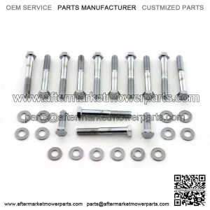 Colony Rocker Box Head Screw Kit Chrome Harley Ironhead Sportster XL XLH 1957-76 (For: Harley-Davidson)