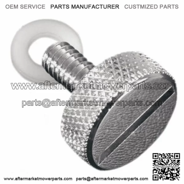 Mustang Seats Rear Seat Replacement 1/4"-20 Thumb Screw Fastener Bolt Harley (For: Harley-Davidson)