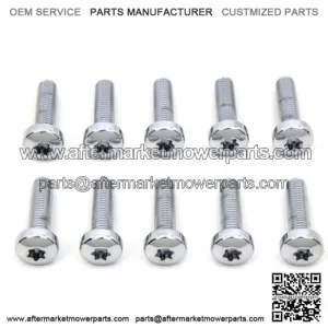 Colony Chrome Torx Button Head Front Rotor Bolts Fasteners Harley 14-20 Touring (For: Harley-Davidson)
