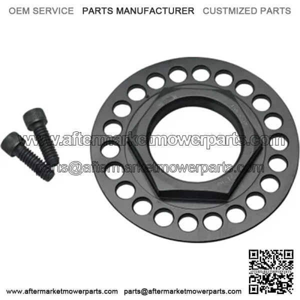 Jims Mega Nut Transmission Pulley Shaft Harley Big Twin Sportster 1991-2015 1708 (For: Harley-Davidson)