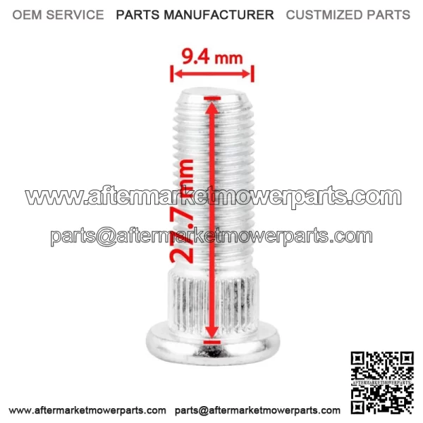 8 Front Rear Wheel Hub Stud Bolt for Polaris Sportsman 800 2005-2008 7515513 For: Polaris Sportsman 800 - Image 2