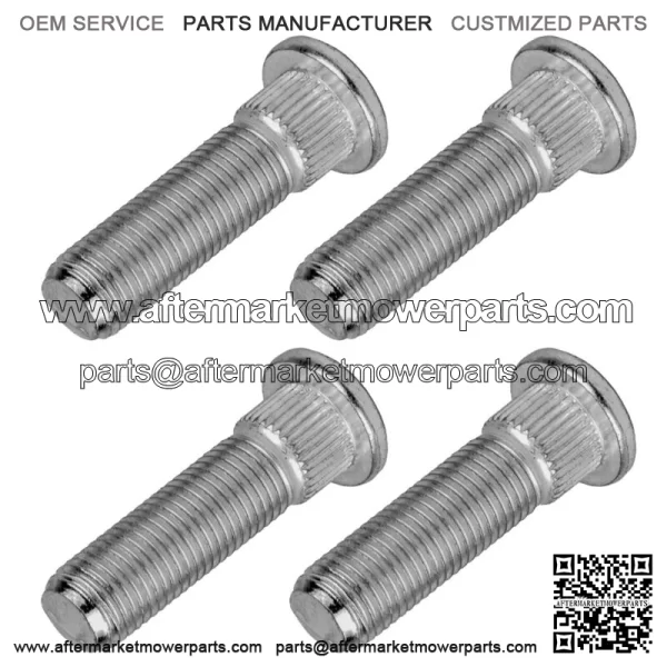 4 Front Rear Wheel Hub Stud Bolt for Polaris Sportsman 800 2005-2015 7518378 For: Polaris Sportsman 800