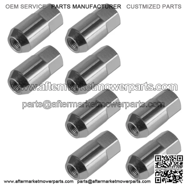 8X Wheel Lug Nut 3/8 for Polaris RZR S 800 EFI 2009 For: Polaris Sportsman 800