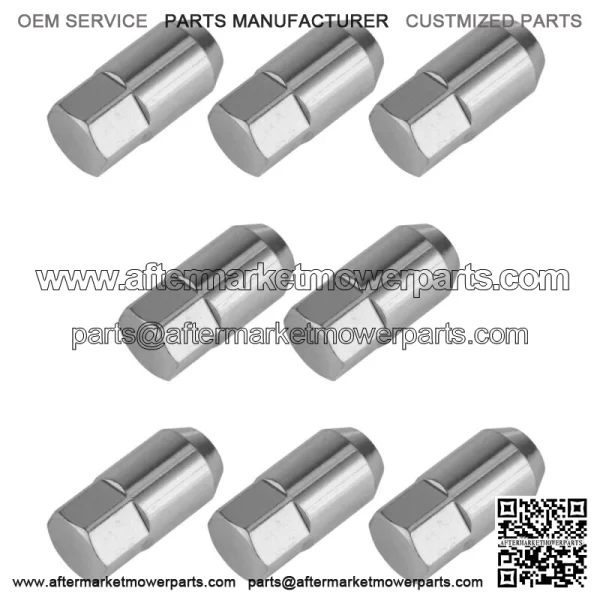 8X Wheel Lug Nut 3/8 for Polaris RZR S 800 EFI 2009 For: Polaris Sportsman 800 - Image 3