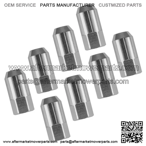 8X Wheel Lug Nut 3/8 for Polaris RZR S 800 EFI 2009 For: Polaris Sportsman 800 - Image 4