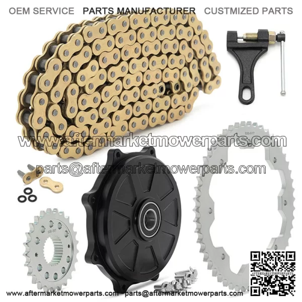 Motorcycle Chain Drive Conversion Kit For Harley Touring Twin Cam and M8 2009-Up - Image 2