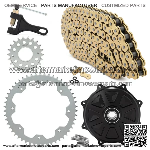 Motorcycle Chain Drive Conversion Kit For Harley Touring Twin Cam and M8 2009-Up - Image 3