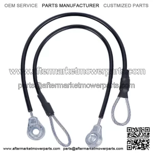2* Tailgate Cables For John Deere Gators 6x4 HPX615E HPX815E XUV865R #M159508