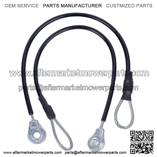 2* Tailgate Cables For John Deere Gators 6x4 HPX615E HPX815E XUV865R #M159508