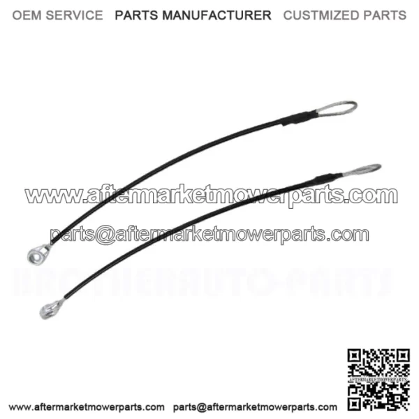2PCS E-M159508SET Tailgate Cable for John Deere Gator HPX615E, HPX815E