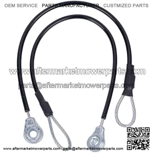 Tailgate Cables Compatible with John Deere Gators M TE TH TX XUV TH 6x4 HPX615E HPX815E XUV865R XUV825E XUV865R Replace M159508 (Pack of 2)