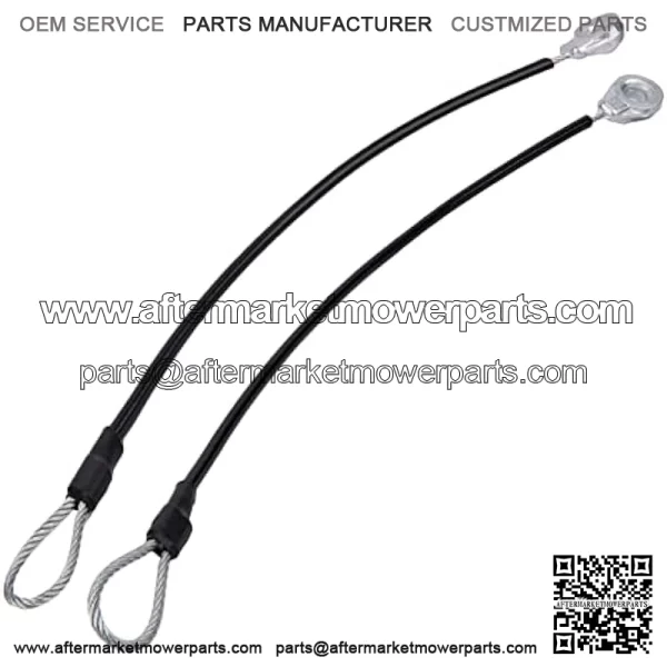 Tailgate Cables Compatible with John Deere Gators M TE TH TX XUV TH 6x4 HPX615E HPX815E XUV865R XUV825E XUV865R Replace M159508 (Pack of 2) - Image 3