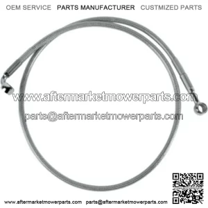 38 1/4" Standard Stainless Brake Upper Line Harley Sportster XL 88-03 883 1200 (For: Harley-Davidson)