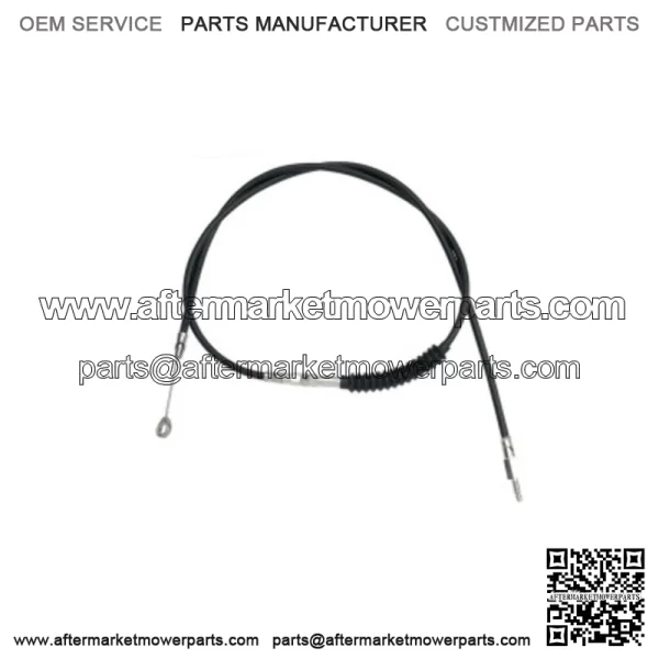 45 Black Vinyl Extended Clutch Cable Harley Softail Dyna Touring Sportster 86-13 (For: Harley-Davidson)