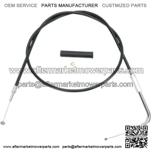 Black Vinyl 30" Throttle Cable 90 Degree 3 3/4" Travel Harley 81-89 Big Twin XL (For: Harley-Davidson)
