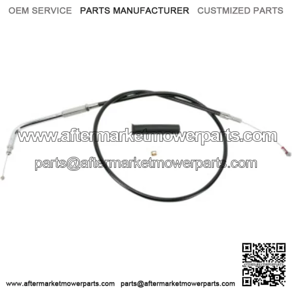 Black Vinyl Idle Cable 31 3/4" Stock OE 56382-96 Harley Sportster XLC 1200 96-98 (For: Harley-Davidson)