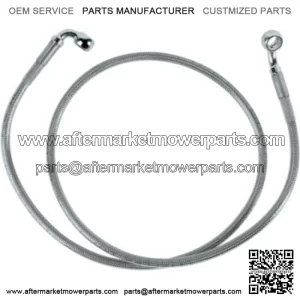 41 Standard Stock Braided Stainless Steel Brake Upper Line Harley Dyna 01-05 FXD (For: Harley-Davidson)