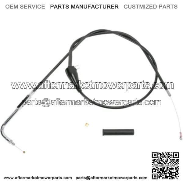 Black Vinyl Idle Cable 28 1/2" Stock Length OEM 56634-06 Harley 06-17 Dyna FXD (For: Harley-Davidson)