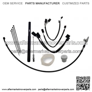Fat Baggers Inc. EZ Install 16" Black Handlebar Cable Kit Harley FLHRS 21-22 (For: Harley-Davidson)