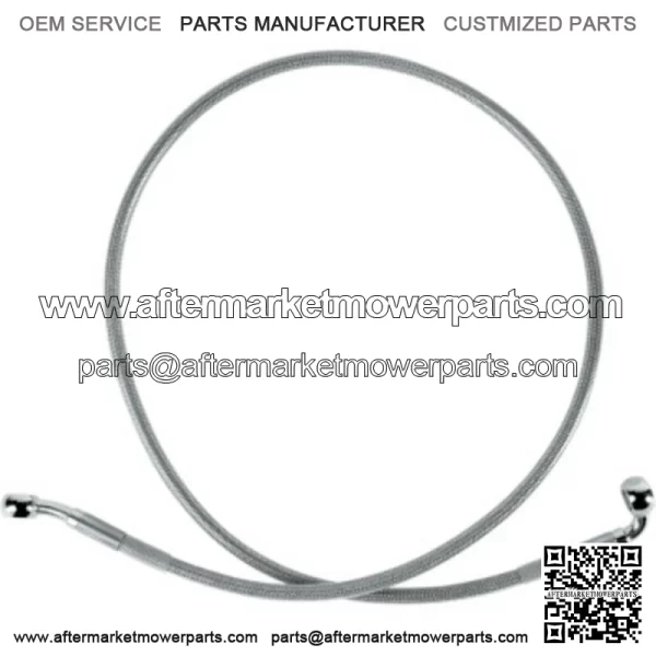 37 7/8" Standard Braided Stainless Steel Brake Upper Line Harley Dyna 99-05 FXD (For: Harley-Davidson)