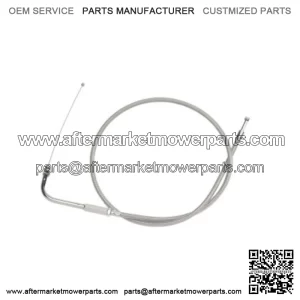 Braided Stainless Throttle Cable 30" Stock OEM 56884-07 Harley Sportster XL 07+ (For: Harley-Davidson)