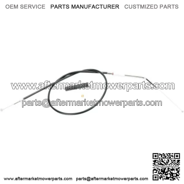 Black Vinyl Throttle Cable 28 3/4" Stock OEM 56400-96 Harley Sportster XL 96-06 (For: Harley-Davidson)