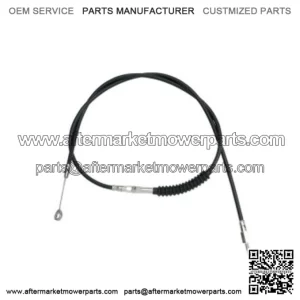 74 11/16" Black Vinyl Extended Length Clutch Cable Harley Softail Dyna Touring (For: Harley-Davidson)