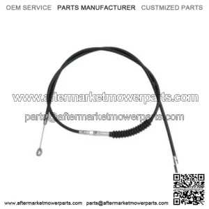 74 11/16" Black Vinyl Extended Clutch Cable Harley Softail Dyna Touring XL 86-13 (For: Harley-Davidson)