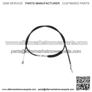 76 11/16" Black Vinyl Extended Clutch Cable Harley Softail Dyna Touring XL 86-13 (For: Harley-Davidson)