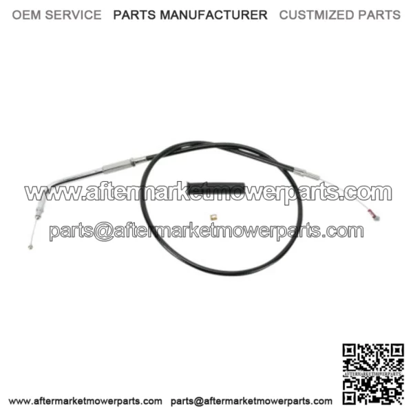 Black Vinyl Idle Cable 28 1/2" Stock Length OE 56367-01 Harley V Rod VRSC 02-17 (For: Harley-Davidson)