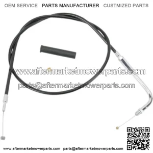 Black Vinyl Throttle Cable 30" Stock Length OEM 56884-07 Harley Sportster XL 07+ (For: Harley-Davidson)