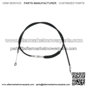 63 11/16" Black Vinyl Extended Clutch Cable Harley Softail Dyna Touring XL 86-13 (For: Harley-Davidson)