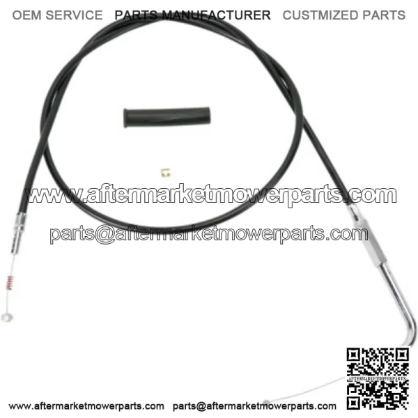Black Vinyl Idle Cable 30" Stock Length OEM 56885-07 Harley Sportster XL 07-20 (For: Harley-Davidson)