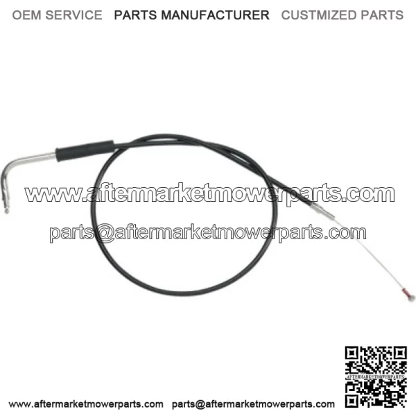 Black Vinyl Throttle Cable 39.5" OE Stock Length 56526-02 Harley Touring 02-07 (For: Harley-Davidson)