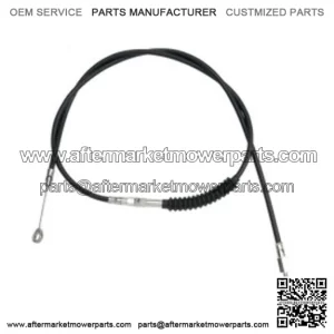 52 Black Vinyl Extended Clutch Cable Harley Softail Dyna Touring Sportster 86-13 (For: Harley-Davidson)
