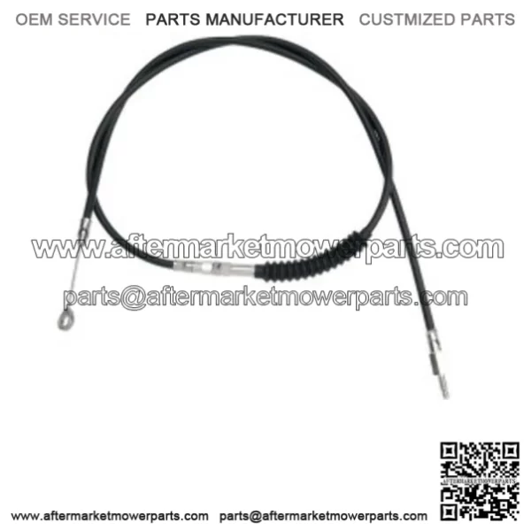 High-Efficiency 63" Black Vinyl Clutch Cable 37000041 Harley Sportster XL 11-17 (For: Harley-Davidson)