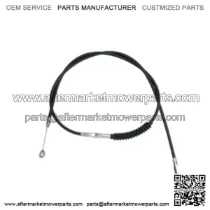 High-Efficiency 64 11/16" Black Vinyl Clutch Cable 38666-07 Harley Softail Dyna (For: Harley-Davidson)