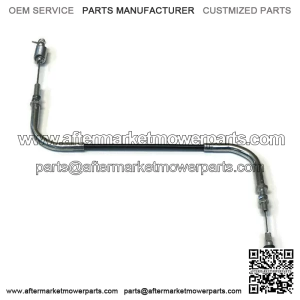 Accelerator Throttle Cable replaces OEM Club Car 1013163 for Gas Golf Cart Car