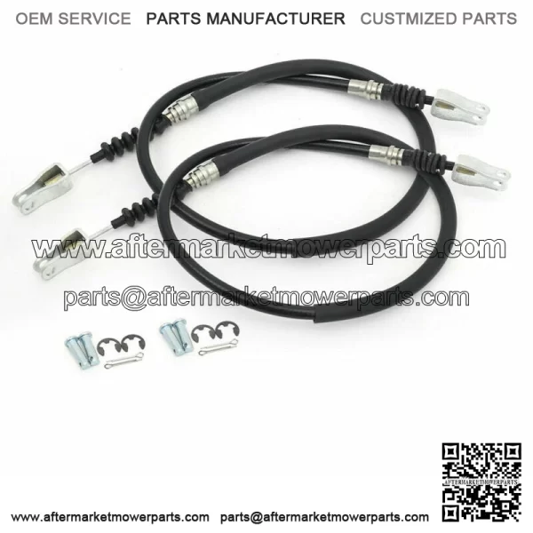 Golf Cart Rear Brake Cables for Club Car DS 1981-1999 1011403 1011125 1016761-01